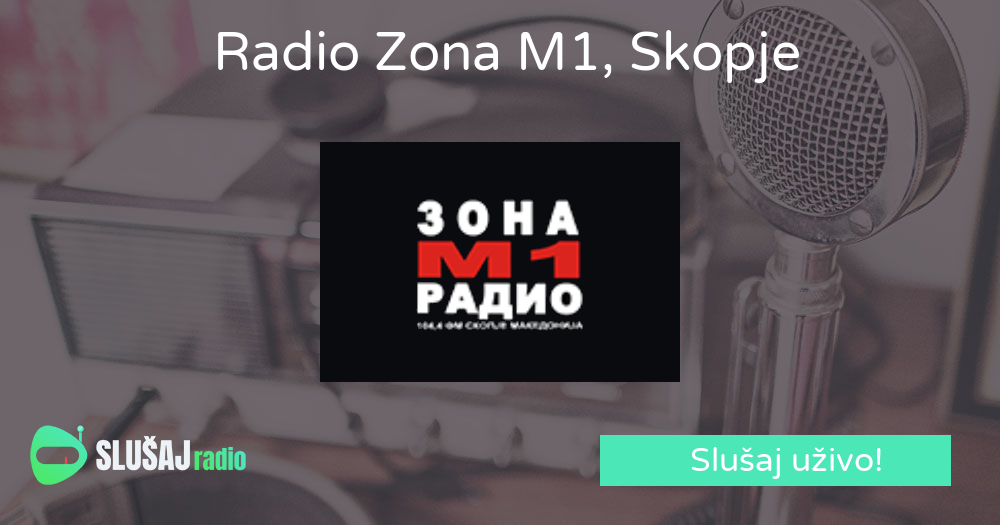 Radio Zona M1 104,4FM, Skopje